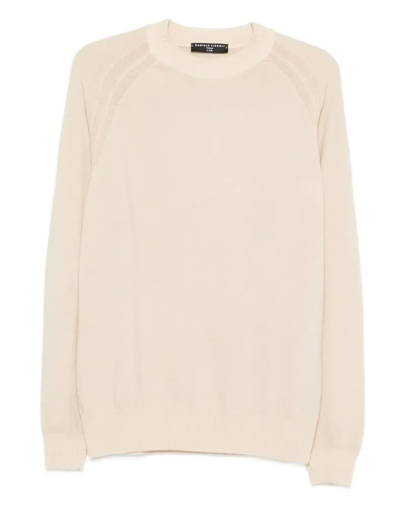 Daniele Fiesoli Pullover mit Raglanärmeln - Nude Nude