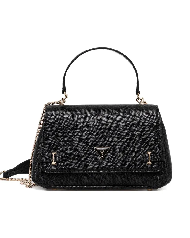 Guess Umhängetasche mit Kettenriemen - Schwarz Schwarz