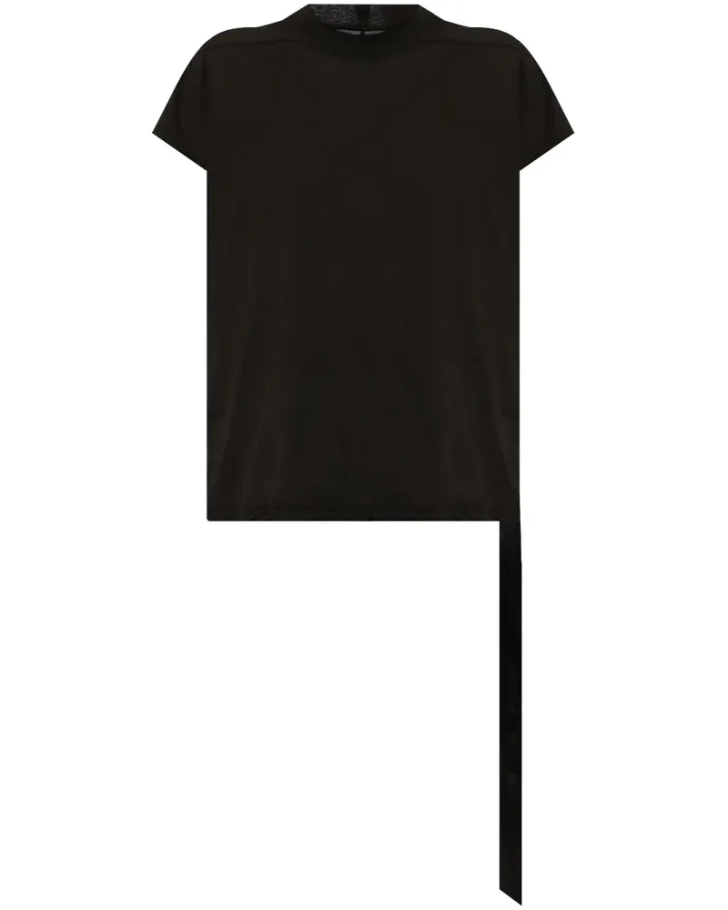 DRKSHDW by Rick Owens T-Shirt mit Zierband - Schwarz Schwarz