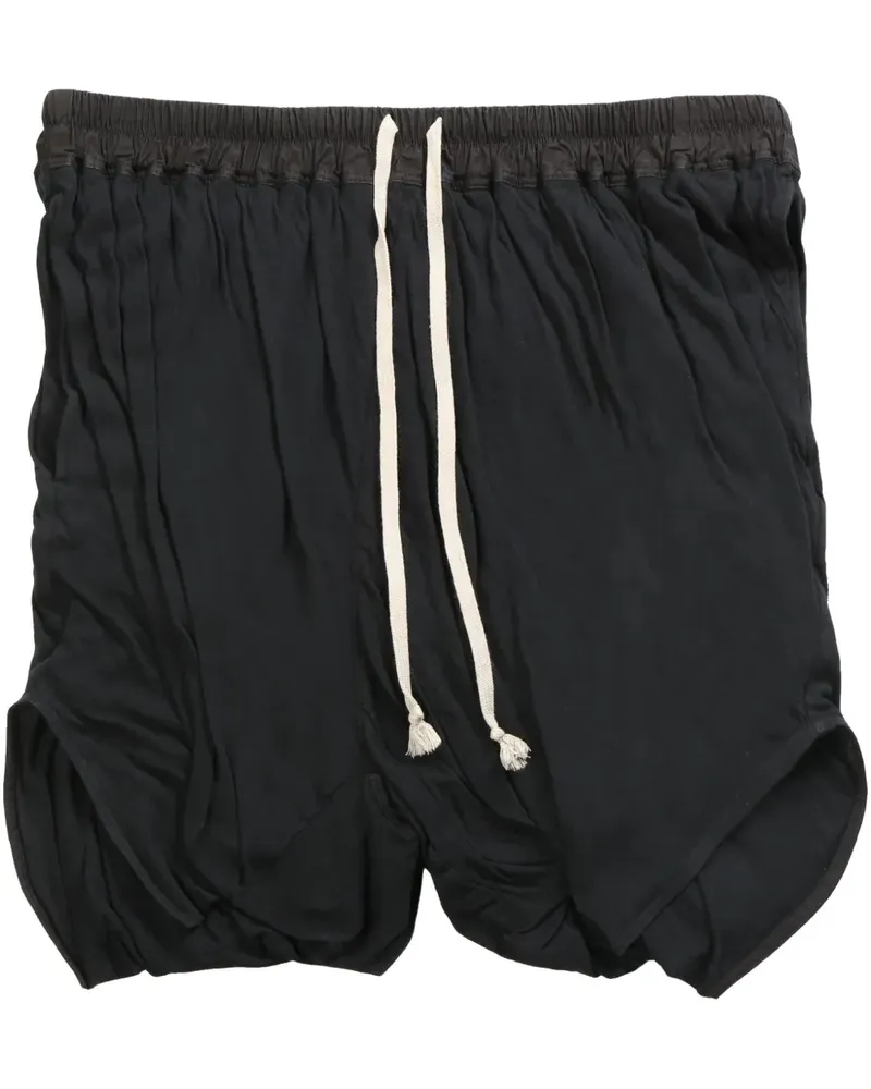 Rick Owens cotton shorts - Schwarz Schwarz
