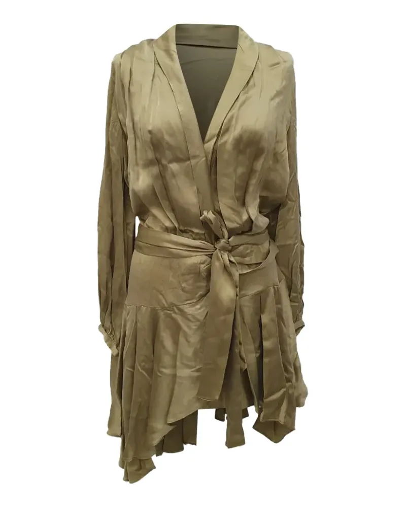 Zimmermann Empire wrap dress - Grün Grün