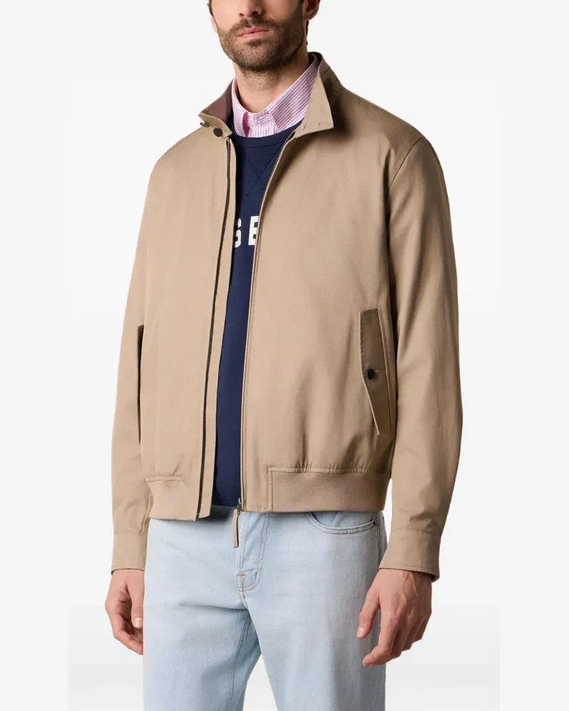 Brooks Brothers G9 Harrington-Bomberjacke - Nude Nude