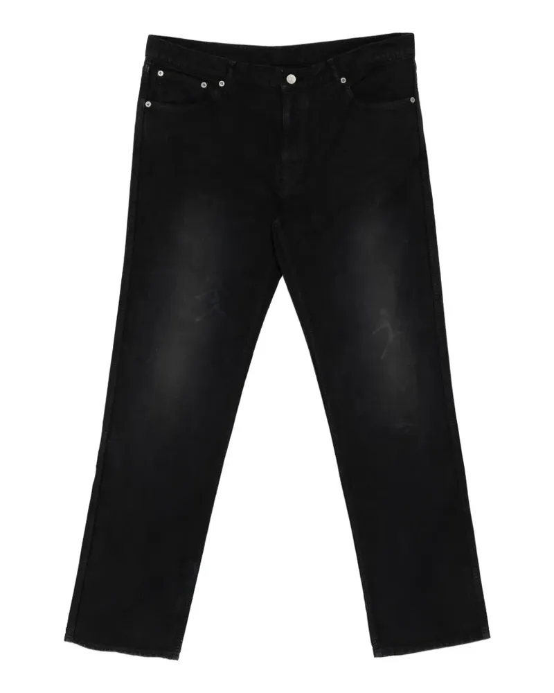 Visvim faded-effect jeans - Schwarz Schwarz