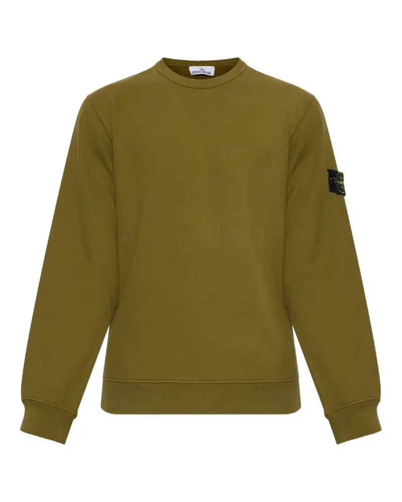 Stone Island Pullover mit Logo-Patch - Grün Grün