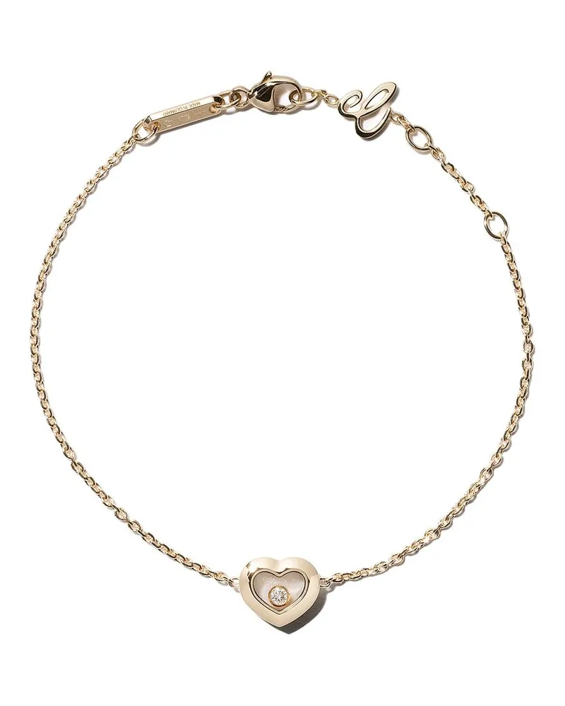 Chopard 18kt 'Happy Diamonds Icons' Gelbgoldarmband mit einem Diamanten Gold