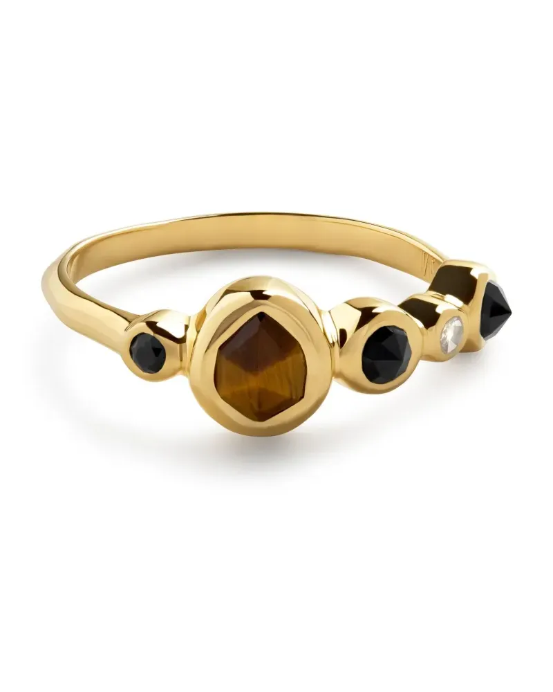 Monica Vinader Siren Ring - Gold Gold