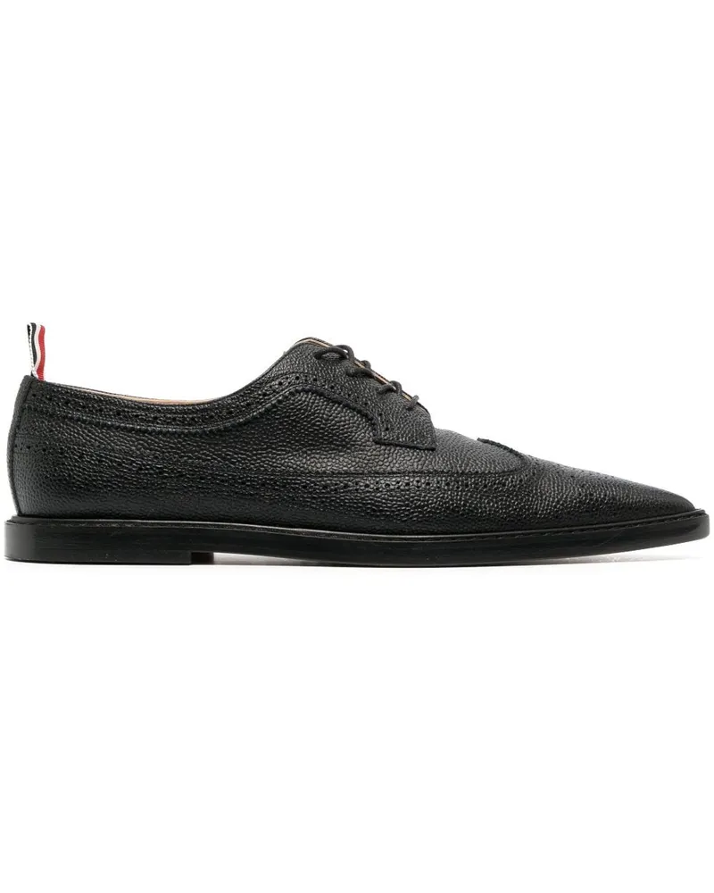 Thom Browne Mules mit spitzer Kappe - Schwarz Schwarz