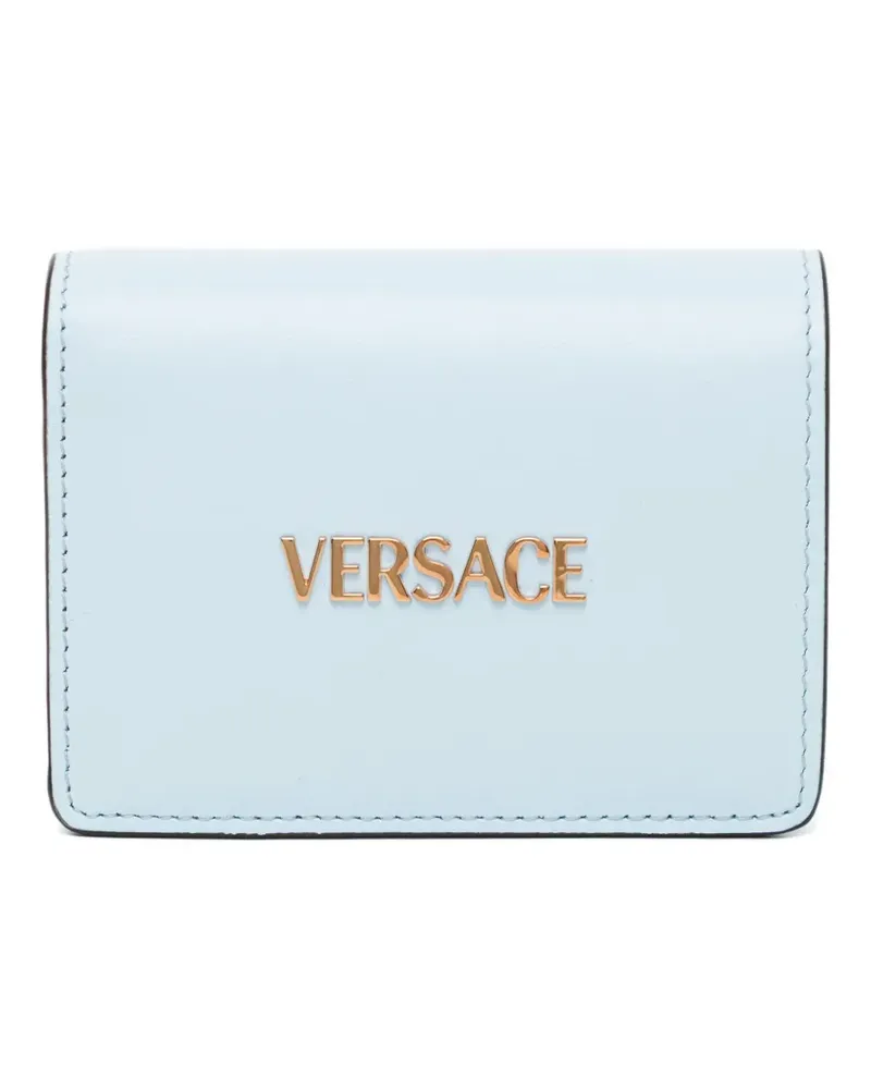 Versace logo wallet - Blau Blau