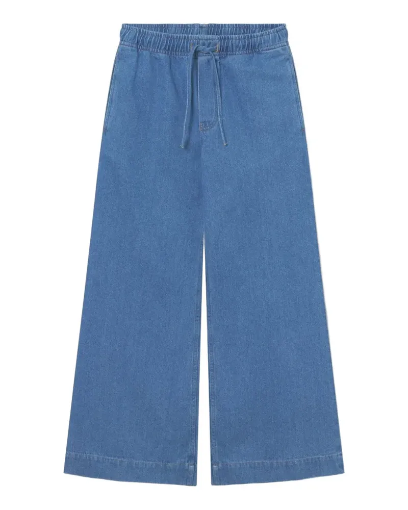 SoSUE Anna drawstring jeans - Blau Blau