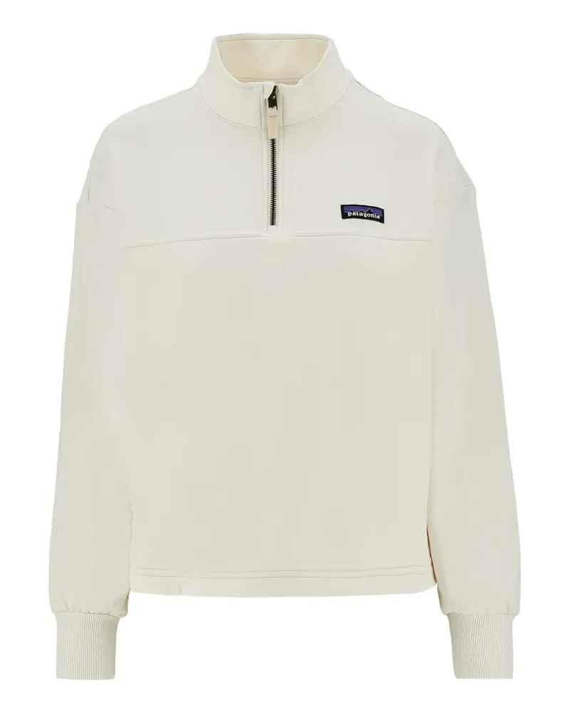 Patagonia Sweatshirt mit Reißverschluss - Nude Nude
