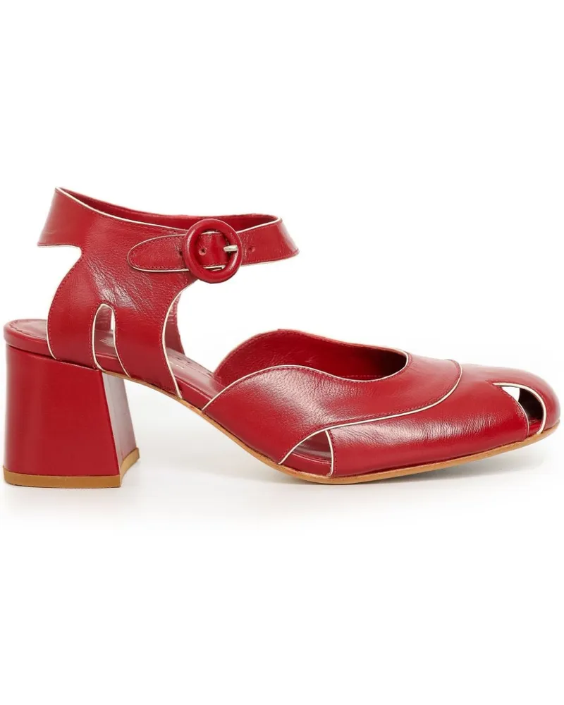 Sarah Chofakian Bedroom Pumps 45mm - Rot Rot