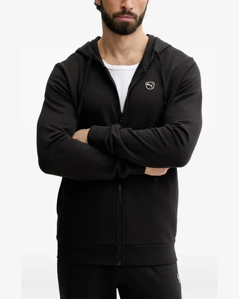 Puma Essentials Elevated Jogginganzug mit Logo-Patch - Schwarz Schwarz