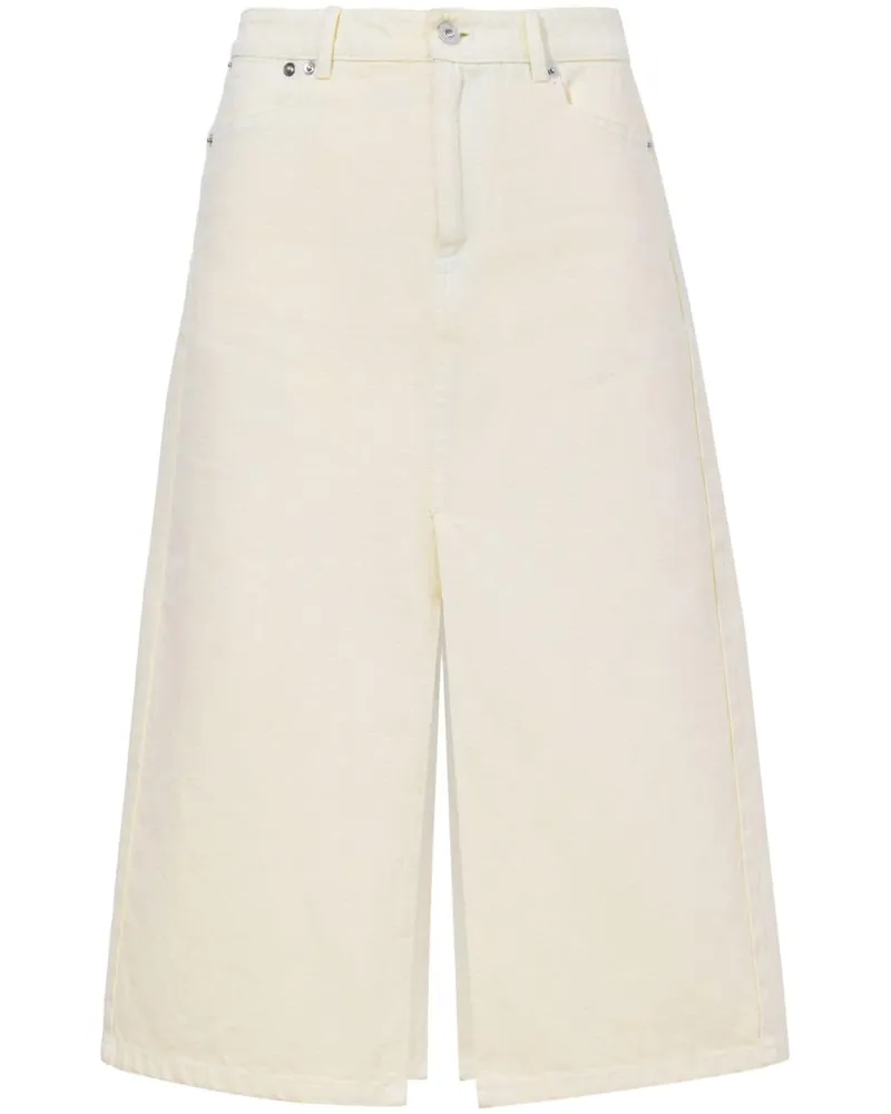 Proenza Schouler Ausgeblichener Jeansrock - Nude Nude