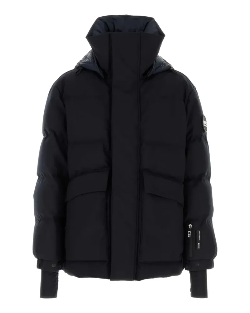 Giorgio Armani Gesteppte Skijacke mit Kapuze - Blau Blau
