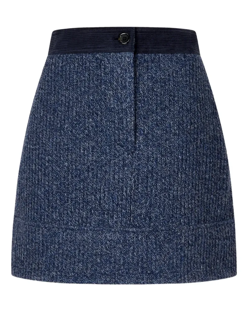 STUDIO TOMBOY knitted mini skirt - Blau Blau