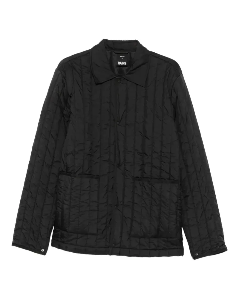 RAINS Banja Liner shirt jacket - Schwarz Schwarz