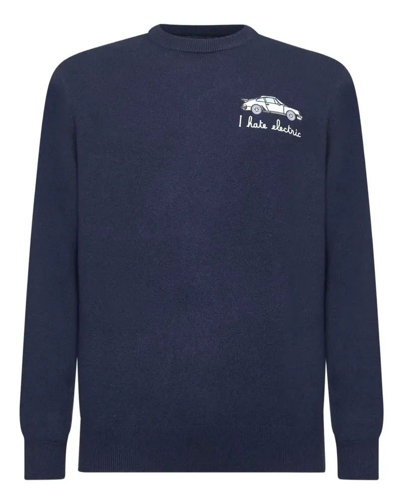 MC2 Saint Barth Pullover mit Stickerei - Blau Blau