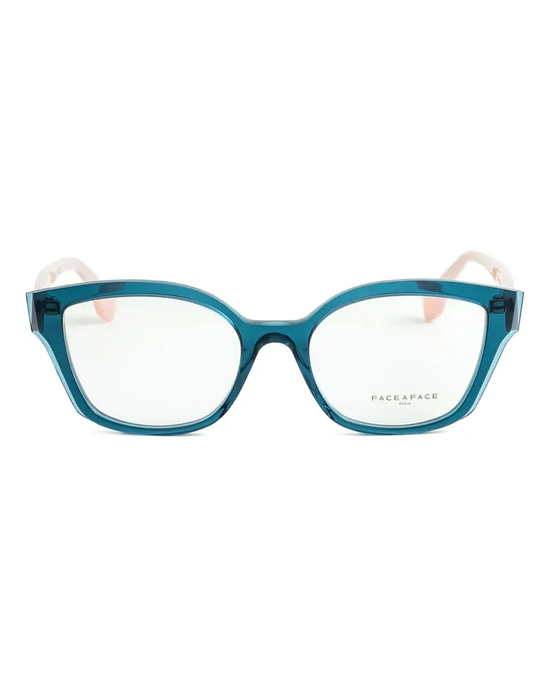 Face à Face Zweifarbige Brille - Blau Blau