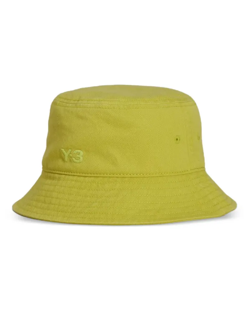 Y-3 Fischerhut mit Stickerei - Gelb Gelb