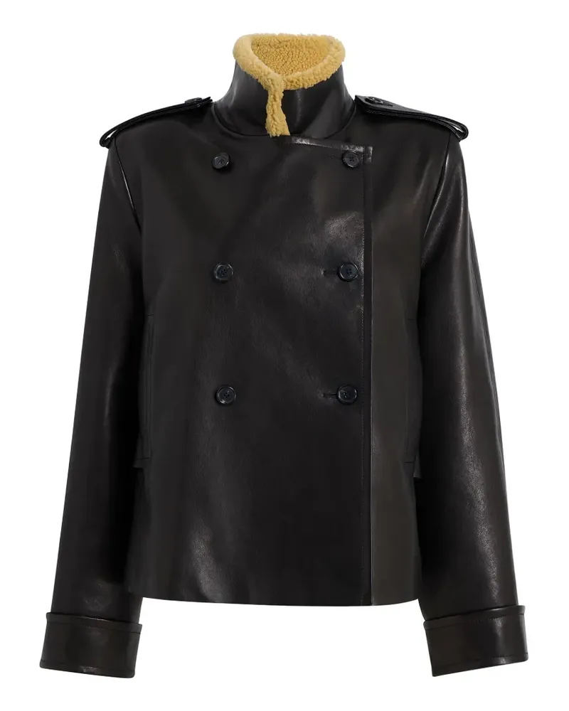 KHAITE Dean Lederjacke - Braun Braun