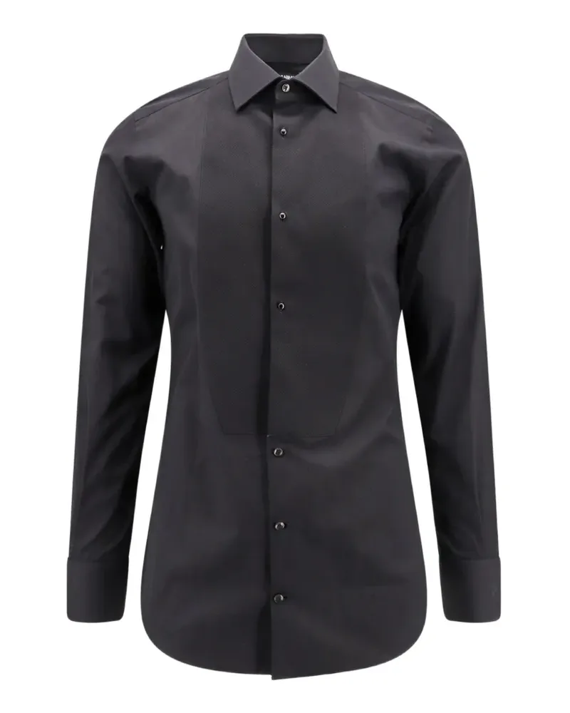 Dolce & Gabbana cotton black shirt - Schwarz Schwarz