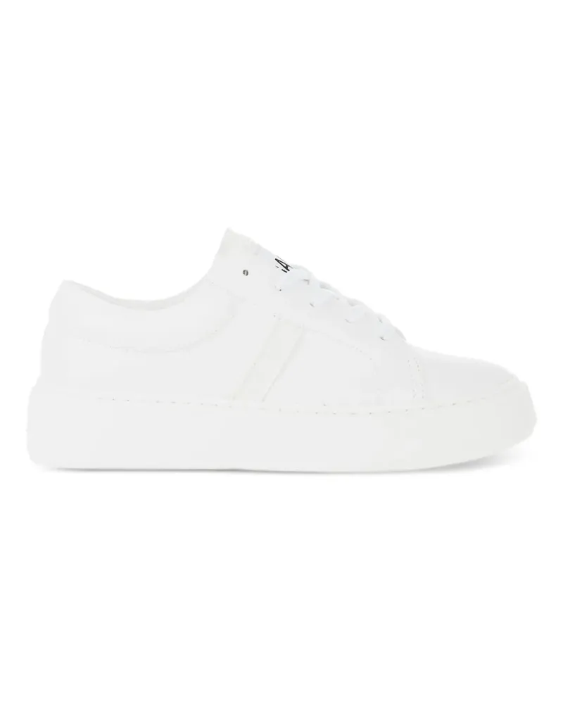 Ganni Klassische Sneakers - Weiß Weiß