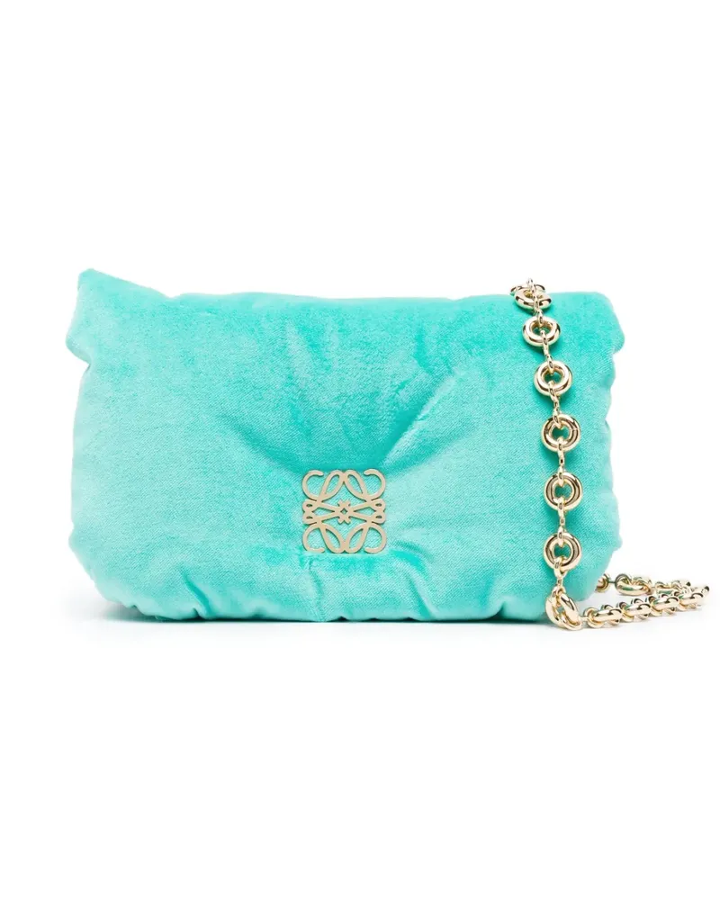 Loewe Goya Schultertasche - Blau Blau