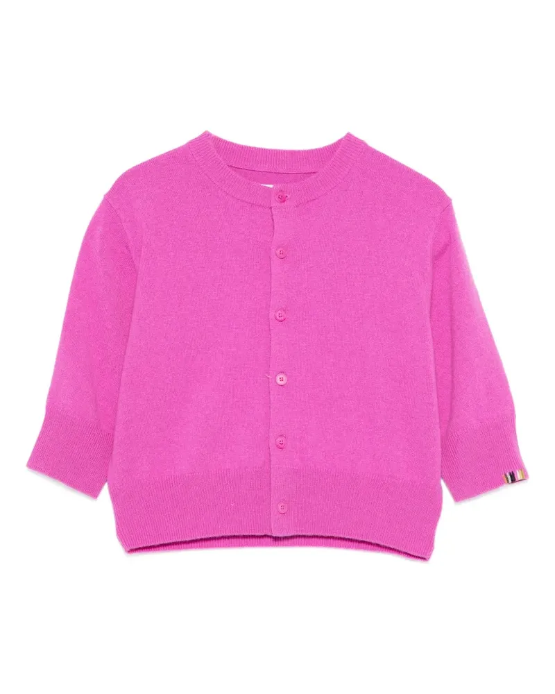 extreme cashmere Nº414 Super Little buttoned cardigan - Rosa Rosa