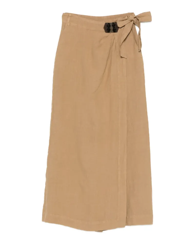 Bazar Deluxe beaded tie trousers - Nude Nude