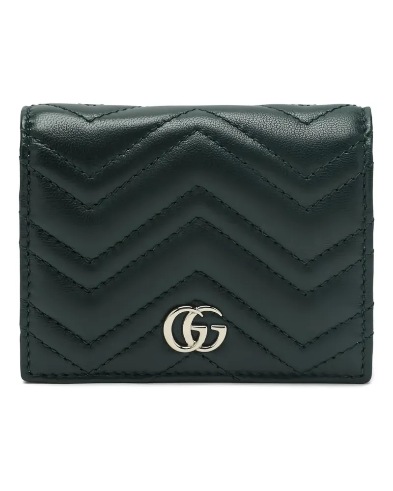 Gucci Kleines Portemonnaie mit Logo - Grün Grün