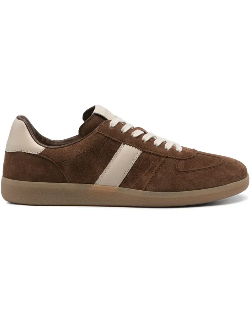 Tom Ford Sneakers mit Wildledereinsätzen - Braun Braun