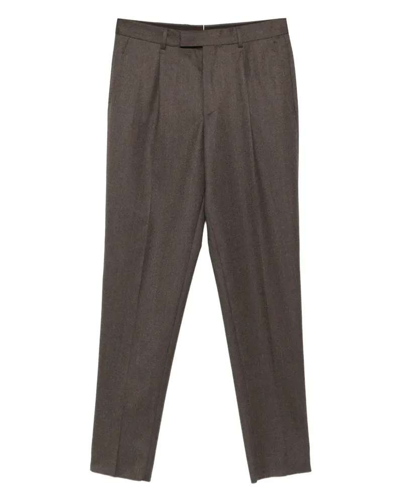 Ermenegildo Zegna Hose mit Falten - Braun Braun
