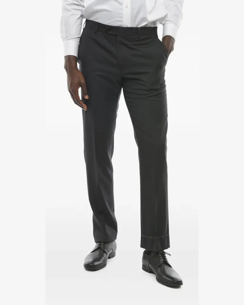 Corneliani Mantua virgin wool trousers - Grau Grau