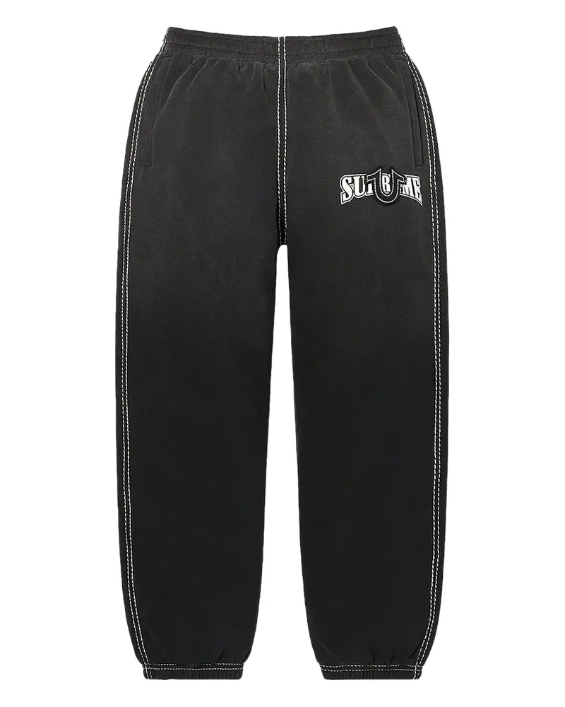 Supreme Being x True Religion® Jogginghose mit Stickerei - Schwarz Schwarz