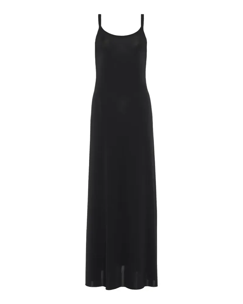 Eres Amber ausgestelltes Maxikleid mit Trägerdetail auf der Rückseite - Schwarz Schwarz