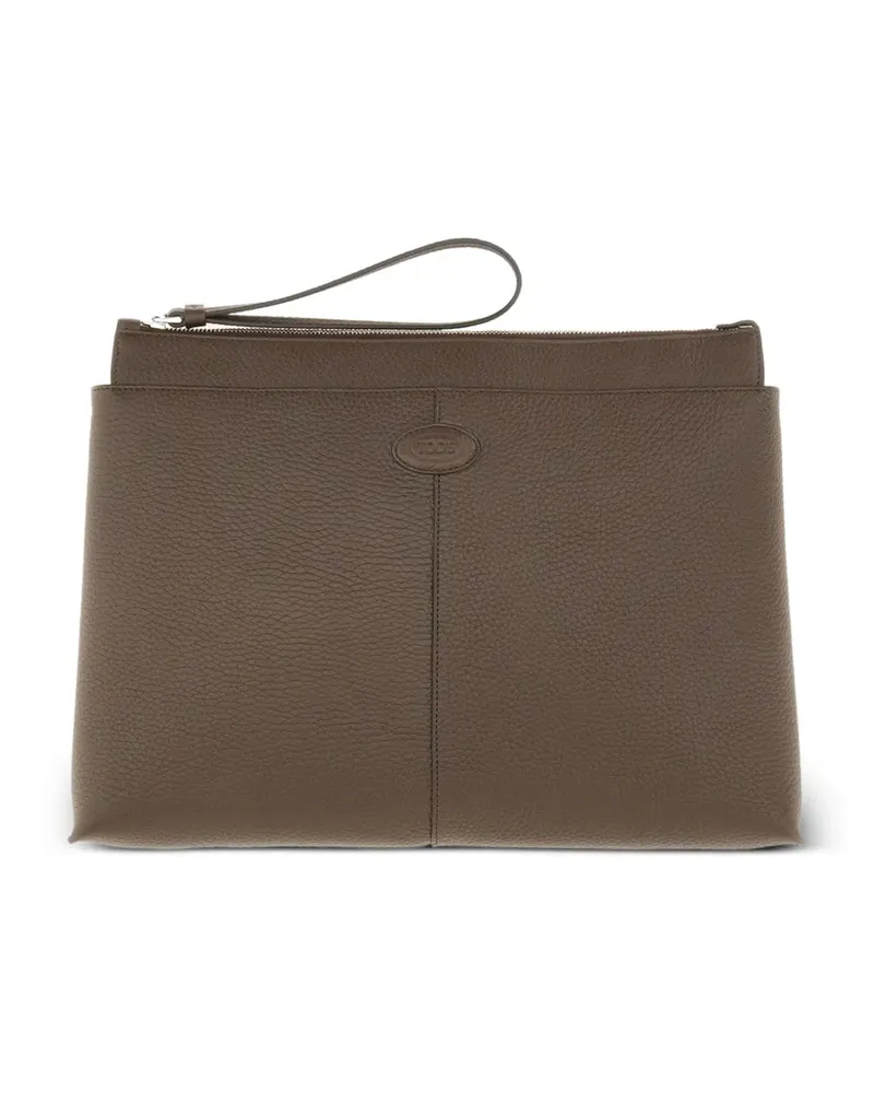 TOD'S Mittelgroße Dokumentenmappe - Braun Braun