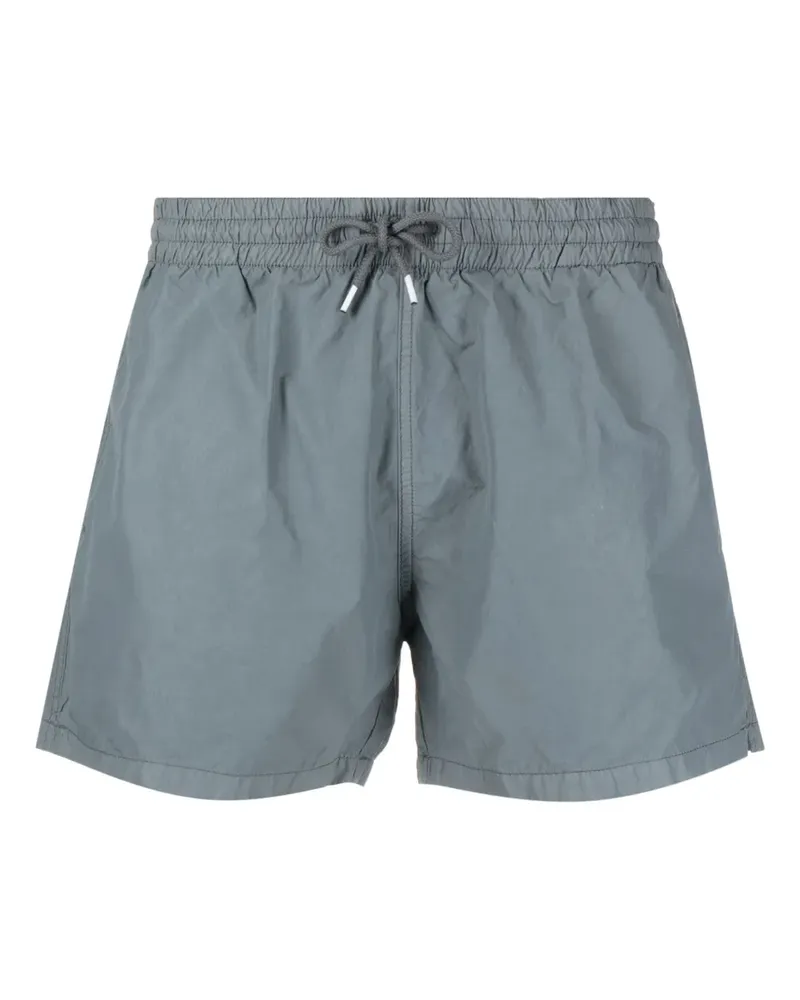 Boglioli Badeshorts mit Kordelzug - Grau Grau
