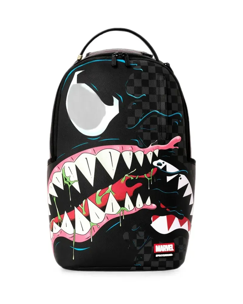 Sprayground Marvel Venom Shark Clash Rucksack - Schwarz Schwarz