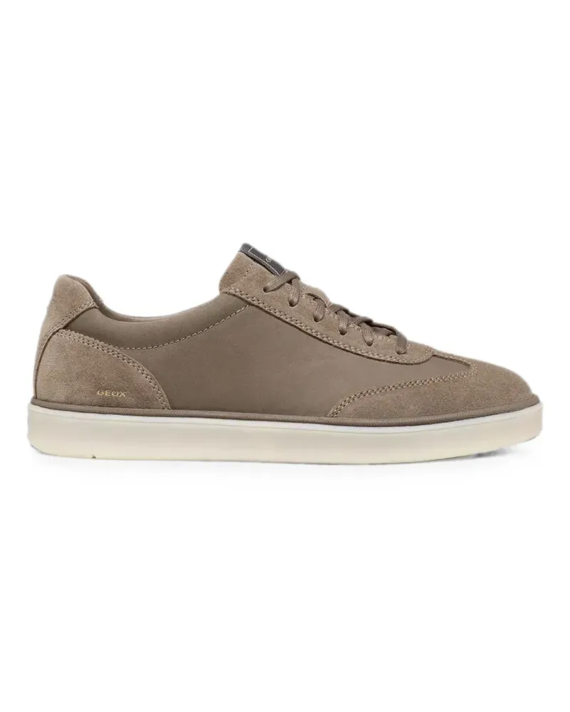 Geox Actif X4 Sneakers mit Wildledereinsätzen - Braun Braun