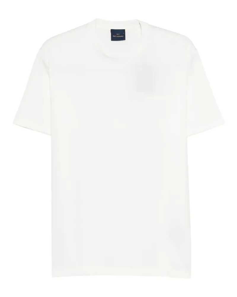 Paul & Shark logo T-shirt - Weiß Weiß