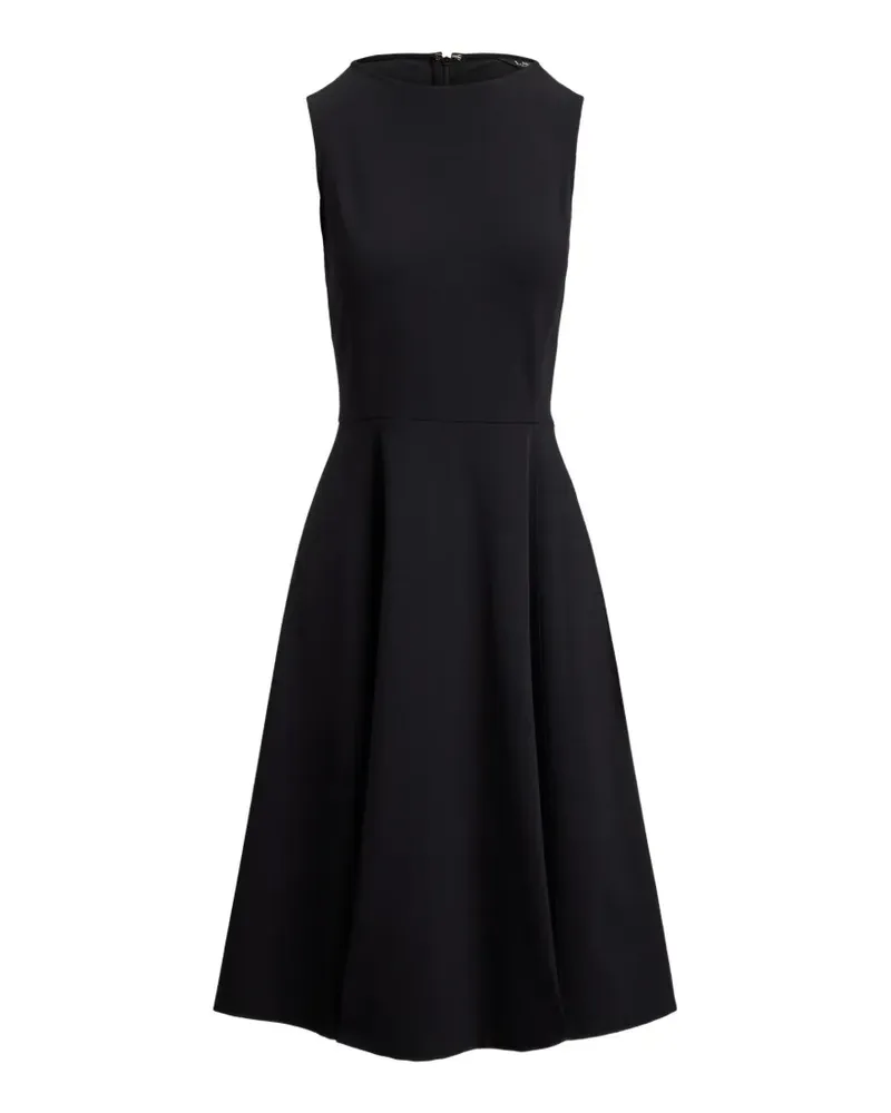 Ralph Lauren sleeveless ponte midi dress - Schwarz Schwarz