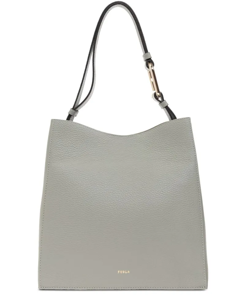 Furla Nuvola Schultertasche - Grau Grau