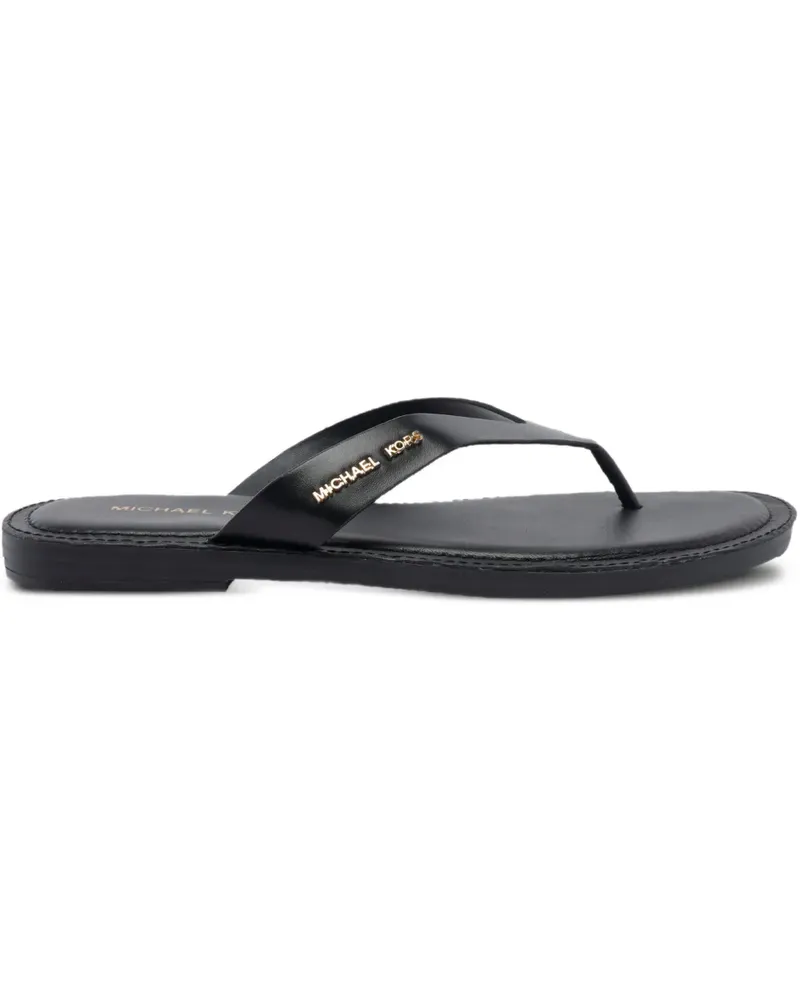 Michael Kors Sandalen aus Leder - Schwarz Schwarz