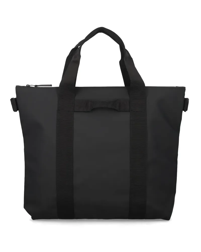 RAINS Shopper mit Reißverschluss - Schwarz Schwarz