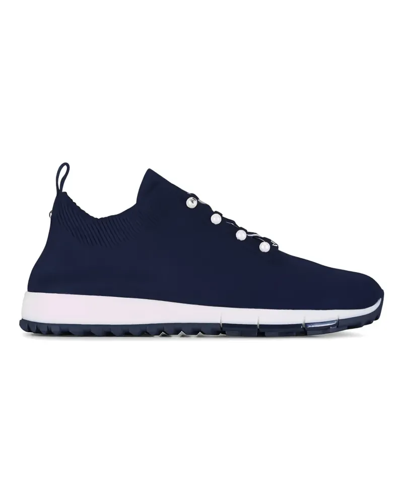 Jimmy Choo Gestrickte Veles Sneakers - Blau Blau