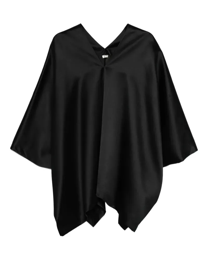 The Row Asymmetrisches Tanktop - Schwarz Schwarz