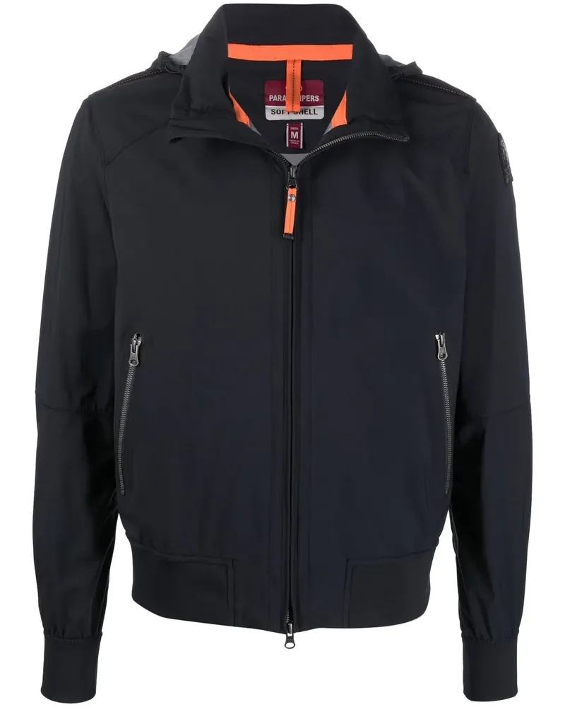 Parajumpers Windbreaker mit Kapuze - Schwarz Schwarz