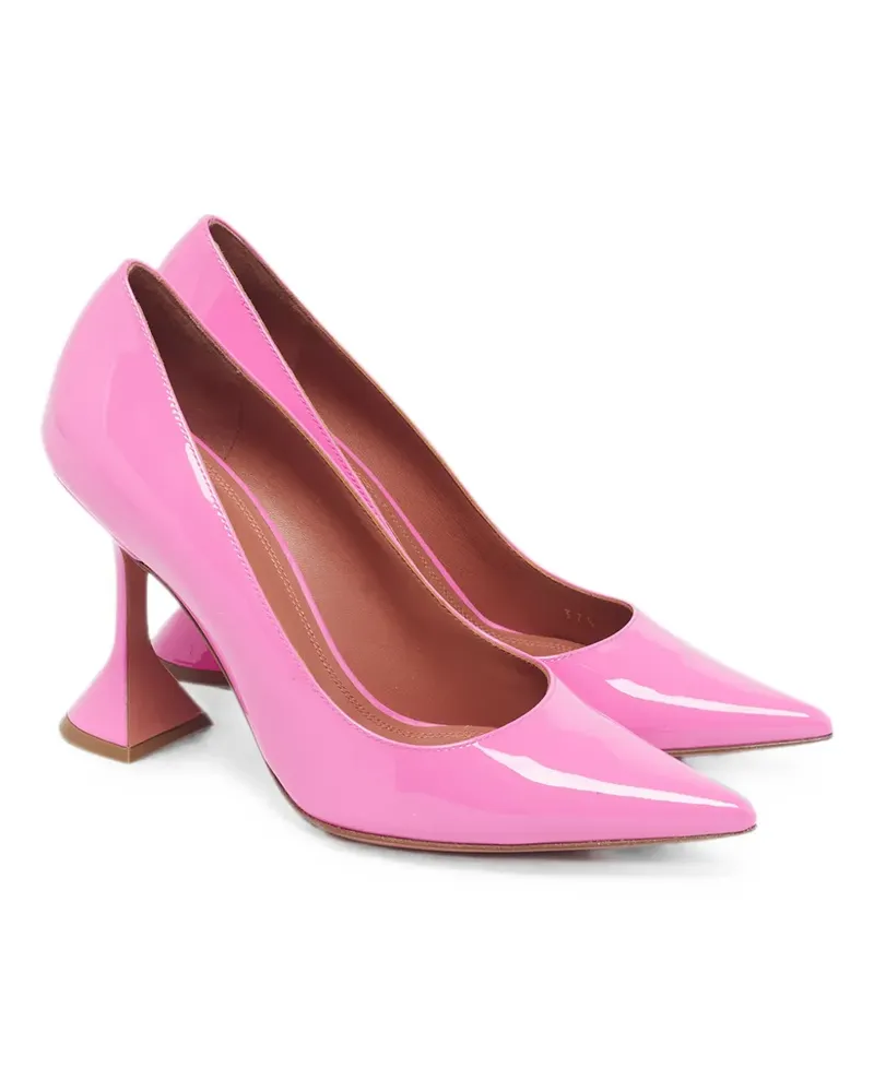 Amina Muaddi Ami pointed-toe pumps - Rosa Rosa