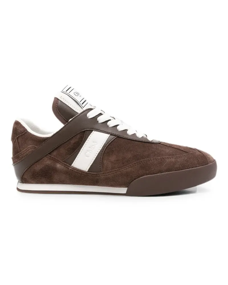 Chloé Sneakers mit Wildleder-Einsätzen - Braun Braun