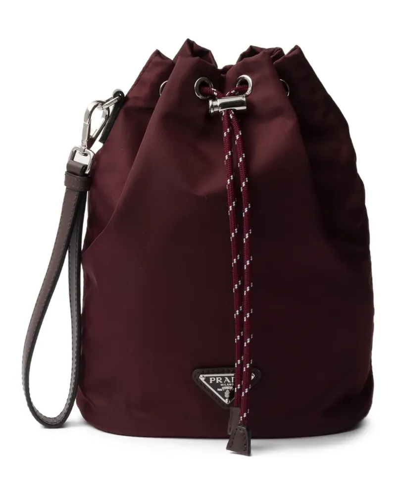 Prada Speedrock Re-Nylon pouch - Rot Rot